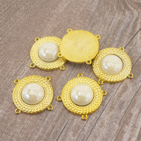 Пуговица DISBOTON, размер 44 цвет C/GOLD1 D 079. Арт 3329440GOLD10D