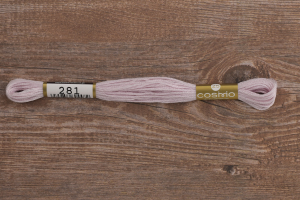Мулине COSMO однотонный цвет  281       . Арт 25-6/281       