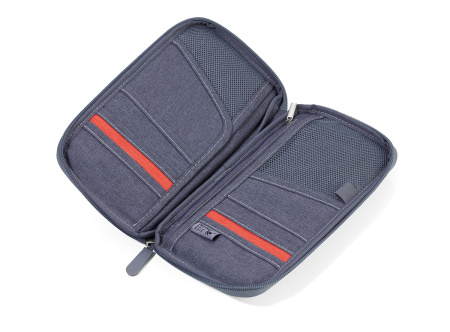 Кейс TROIKA для проездных документов, с защитой от мошенничества (для чипов RFID). Арт TRV20/GY