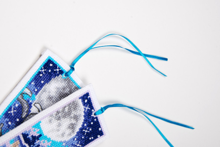 Набор для вышивания закладки "Волк и олень" . Арт PN-0187476