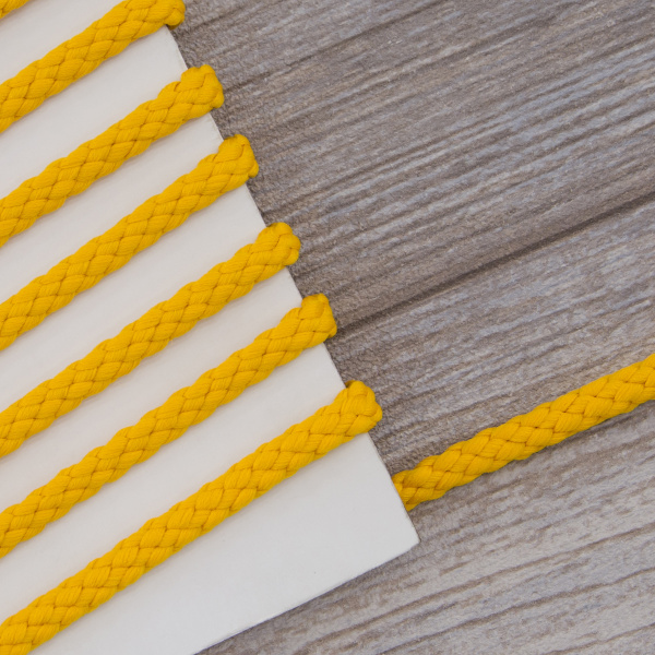 Шнур PEGA полиэстровый, цвет ярко-желтый, 6,0 мм. Арт 842949700L7301
