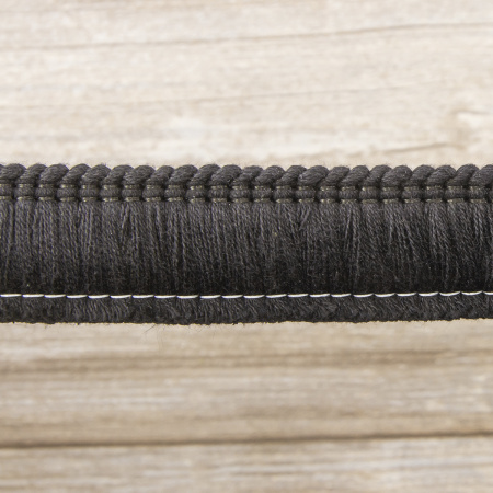 Бахрома декоративная, 30 мм, цвет черный. Арт BT - 30c - col.B-24