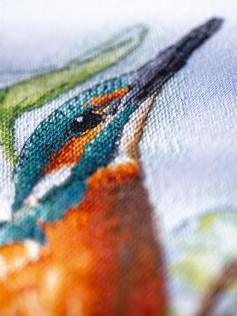 Набор для вышивания "Flying kingfisher". Арт PN-0200096