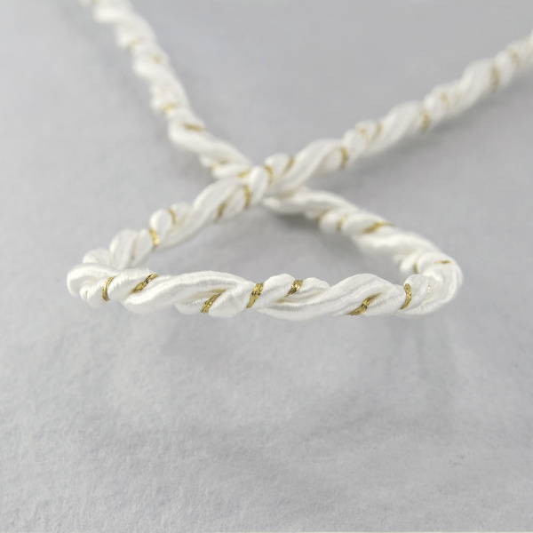 Шнур витой PEGA, белый, 5 мм. Арт 845219850DA702          