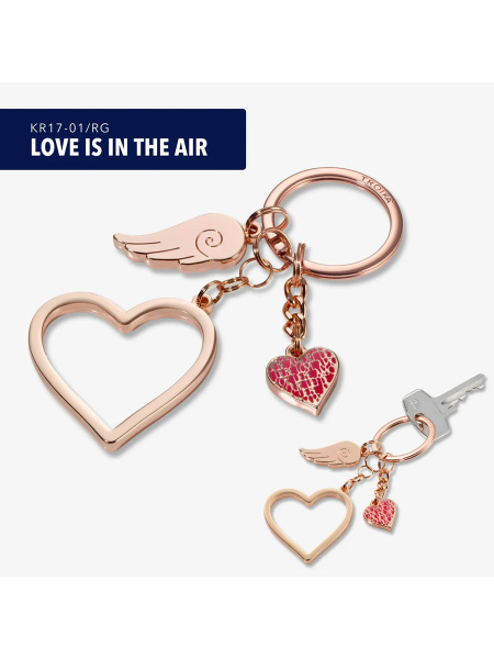 Брелок TROIKA "Любовь в воздухе". Арт KR17-01/RG