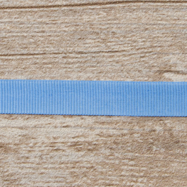 Лента репсовая SAFISA, 10 мм, 25 м, цвет 65 голубой. Арт 350-10мм-65