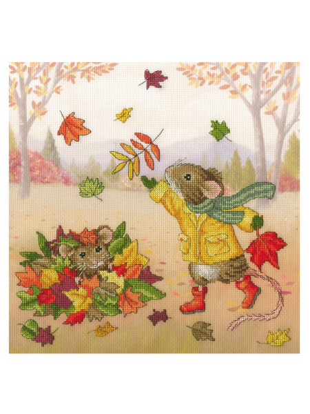 Набор для вышивания "Fall Friends". Арт XSS32