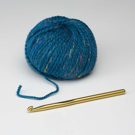 Крючок, вязальный, алюминий addiPur №8, 15 см. Арт 245-7/8-15