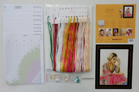 Набор для вышивания "Traditional reminiscence"  . Арт PN-0196746