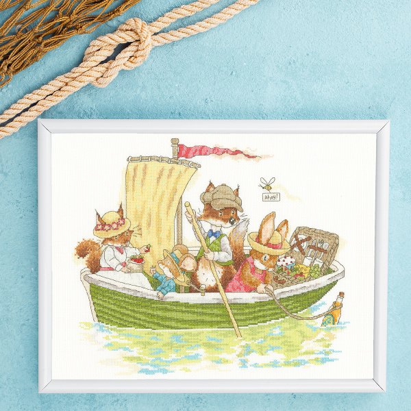 Набор для вышивания "Ahoy There!". Арт XBR2