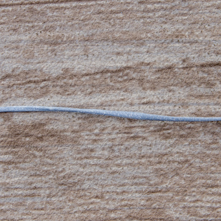 Шнур атласный мини-рулон, 1,5 мм, 4,5 м, цвет 04, светло-голубой. Арт P00470-1,5мм-04         