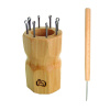 Куколка ромбовидная на 8 крючка, для вязания шнура с иглой в комплекте. Арт 680-008                 