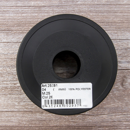 Шнур плетеный SPIRAL ( SAFISA), 4 мм, 25 м, цвет хаки темный. Арт 25281-4-26