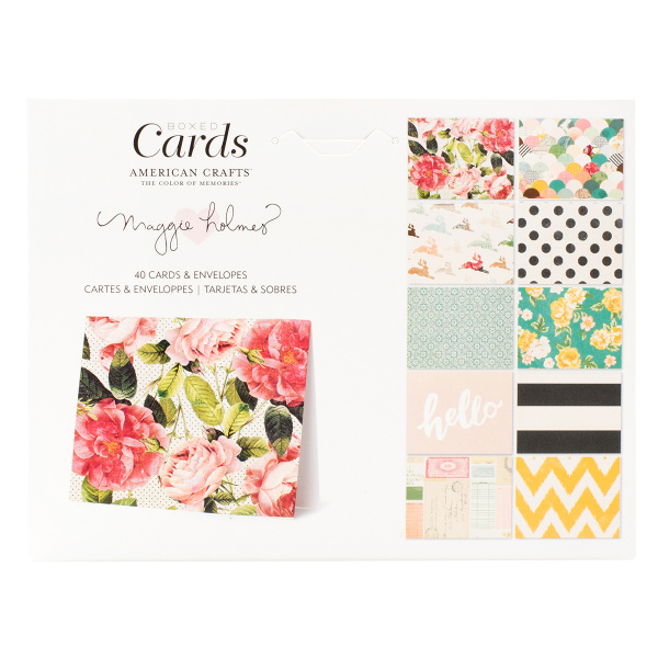 Набор заготовок открыток с конвертами "Open Book". Арт 347052