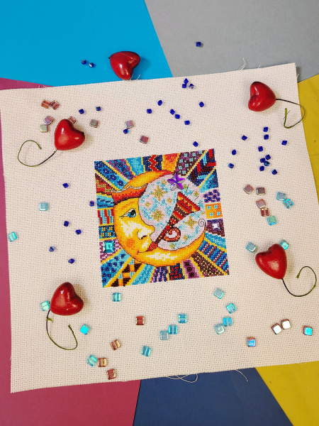 Набор для вышивания  "Свет-месяц". Арт 13.003.72