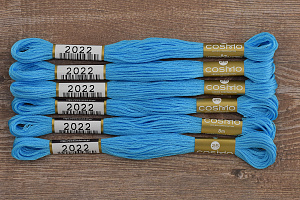 Мулине COSMO однотонный цвет  2022      . Арт 25-6/2022      