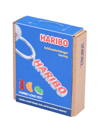 Брелок TROIKA "HARIBO LOGO". Арт HB-K05/RD