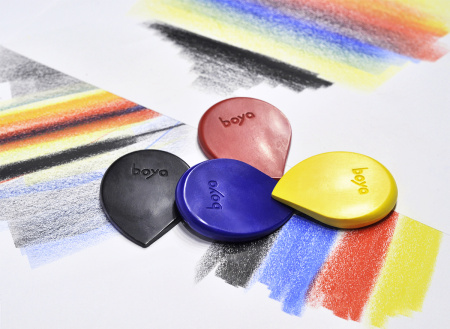 Пастель восковая для рисования Boya, набор мелков. Арт 4 SET/BASIC