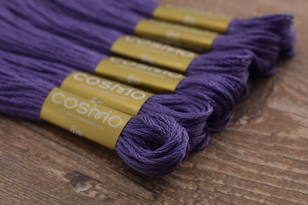 Мулине COSMO однотонный цвет  555       . Арт 25-6/555       