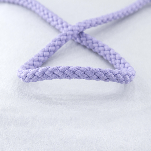 Шнур PEGA полиэстровый, цвет светло-сиреневый, 6,0 мм. Арт 842949700L1602