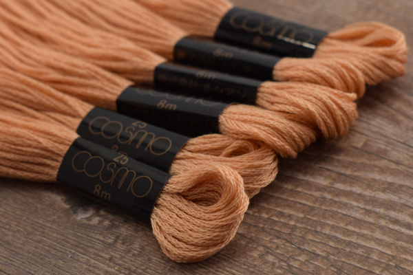 Мулине COSMO однотонный цвет  2185      . Арт 25-6/2185      