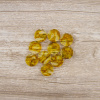 Пуговицы из натурального Янтаря. Арт Amber-24-4