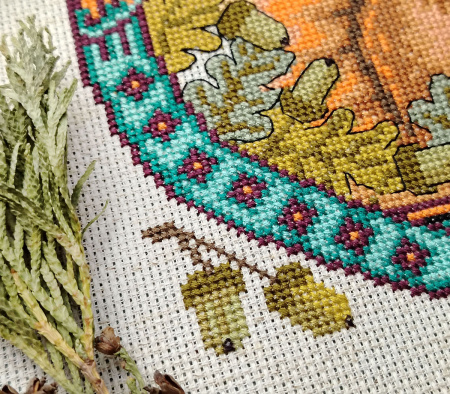 Набор для вышивания "Огненная векша". Арт 03.017.22