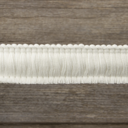 Бахрома декоративная, 30 мм, цвет белый. Арт BT - 30c - col.B-1