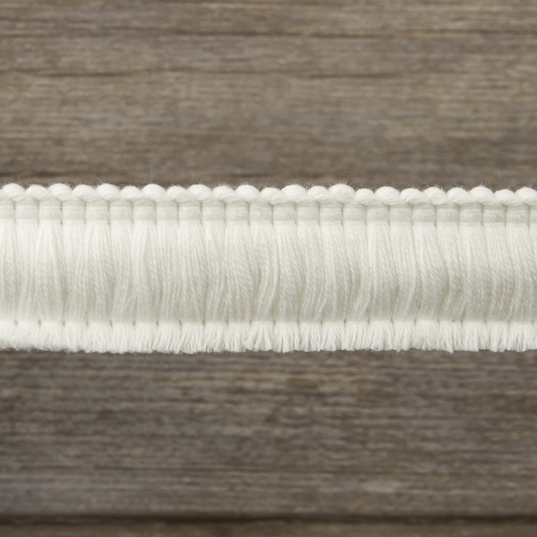 Бахрома декоративная, 30 мм, цвет белый. Арт BT - 30c - col.B-1