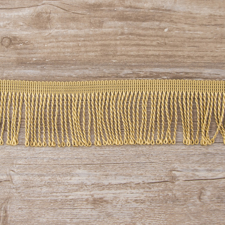Бахрома витая, 60 мм, цвет бежевый. Арт PP-60 col.730