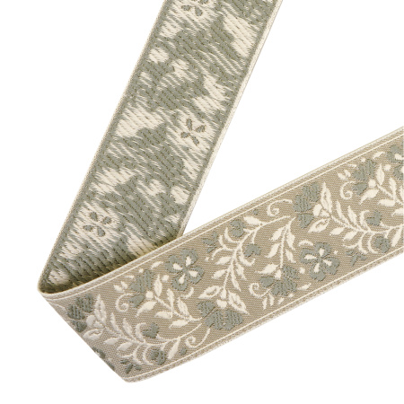 Лента из тканого жаккарда SAFISA, 25 мм, 15 м, цвет 03. Арт 9254-25мм-03