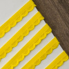 Резинка отделочная ажурная, цвет желтый. Арт 12723/9044