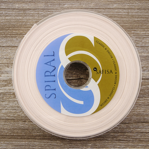 Косая бейка хлопок, 20 мм, 25 м, цвет 52, цвет дымчачая роза. Арт 6600-20мм-52