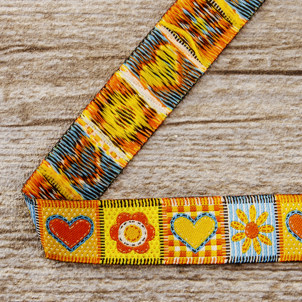 Лента жаккард SAFISA, 20 мм, 15 м, цвет 03. Арт 9178-20мм-03