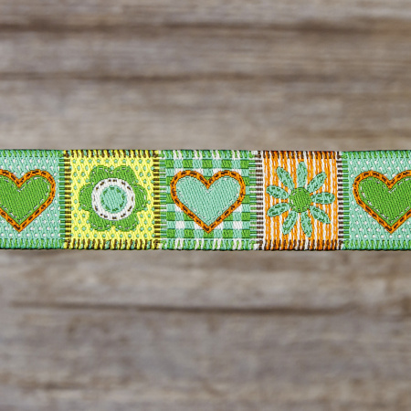 Лента жаккард SAFISA, 20 мм, 15 м, цвет 04. Арт 9178-20мм-04