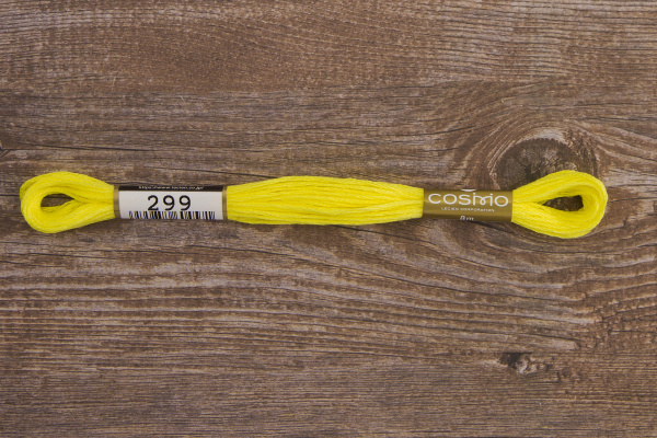 Мулине COSMO однотонный цвет  299       . Арт 25-6/299       