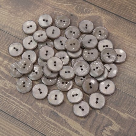 Пуговицы CONCEPT Mother of Pearl, размер 28, полиэстер, цвет COL.62. Арт 75315-028-COL.62