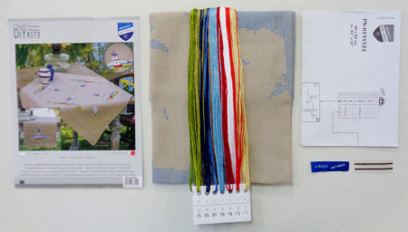 Набор для вышивания скатерти "Маяки" . Арт PN-0191522