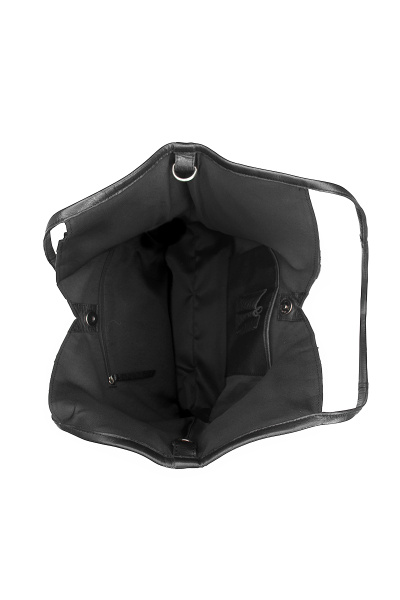 Шоппер плетеный "Dosy" Black. Арт QB-4511R1/Black