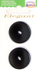 Пуговицы ELEGANT. Арт 15089-28-BLACK/2