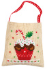 Набор для вышивания мешочка "Рождественские фигурки". Арт PN-0196966