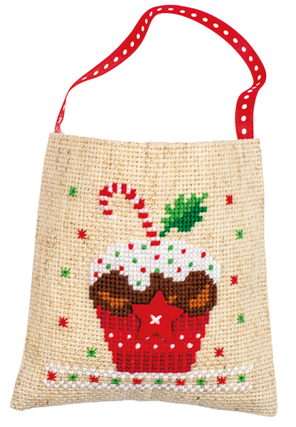 Набор для вышивания мешочка "Рождественские фигурки". Арт PN-0196966