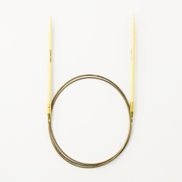 Спицы, круговые, бамбук addiNature BAMBOO №4,5, 100 см. Арт 555-7/4.5-100