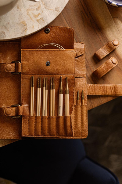 Органайзер для спиц и крючков "Carita D" Whisky. Арт QB-4620/Whisky