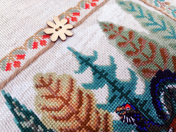 Набор для вышивания " Глухари". Арт 03.017.14