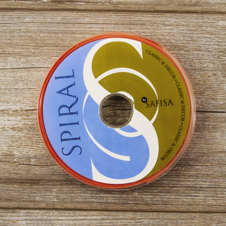 Косая бейка хлопок/полиэстер 20 мм, 25 м, цвет 85, лососевый. Арт 6120-20мм-85            