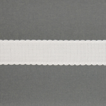 Лента канвовая Aida для вышивания 14 ct ширина 3 см. Арт 7003/1