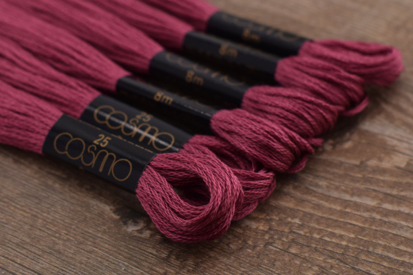 Мулине COSMO однотонный цвет  2223      . Арт 25-6/2223      