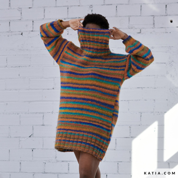 Журнал с моделями по пряже Katia CONCEPT Multicolor №1. Арт 6292