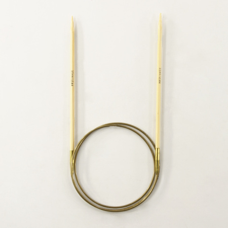 Спицы, круговые, бамбук addiNature BAMBOO №3,5, 80 см. Арт 555-7/3.5-80